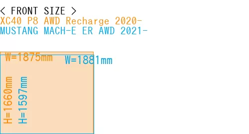 #XC40 P8 AWD Recharge 2020- + MUSTANG MACH-E ER AWD 2021-